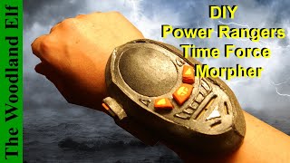 Power Rangers Time Force Chrono Morpher DIY  Cheap amp Easy Cardboard [upl. by Solokin888]