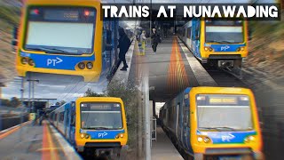 Trains at Nunawading [upl. by Taub49]