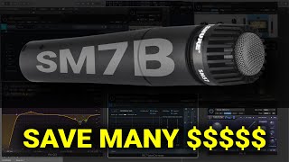 Turn your Shure SM57 Microphone into a Shure SM7B  Save many dollars [upl. by Natiha939]