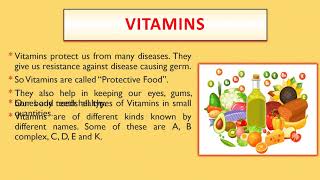 Class 6 Chapter 2 – Components of Food Part 1 Biology [upl. by Adena]