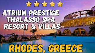 Atrium Prestige Thalasso Spa Resort  Rhodes Greece AllInclusive Resort [upl. by Whiteley]