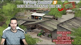 FS19LES EXPLOITANTS BIOSAISON 1 MOD SAISONMAP BALTIC SEA EPISODE 8 EN LIVE MULTI😀 [upl. by Eniamahs]