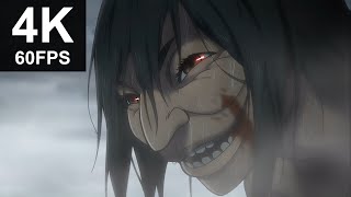 Levi vs Aberrant Titan  Shingeki No Kyojin OVA 4K 60FPS [upl. by Liagaba]