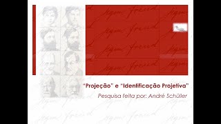 Projeção Freud e Identificação projetiva Klein [upl. by Shulock]