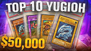 My Top 10 Rarest amp Most Expensive Yugioh Cards 2024 [upl. by Marcellus]