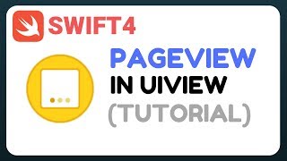 Swift 4 UIPageView in ViewController UIPageViewController tutorial example [upl. by Hillari533]