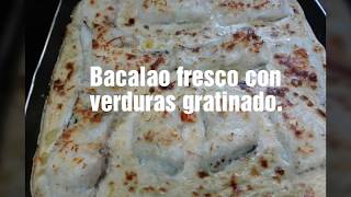 Bacalao fresco con monsieur cuisine Plus y monsieur cuisine connect [upl. by Pouncey977]