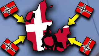 Trying To Survive As Denmark Was A nightmare  Hearts of Iron IV [upl. by Anihtyc428]