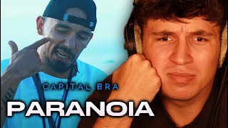 CAPI auf dem weg zu ALTER STÄRKE😕Reaktion auf  CAPITAL BRA  PARANOIA Official Video [upl. by Qahsi939]