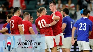 Rugby World Cup 2019 Wales vs France  EXTENDED HIGHLIGHTS  102019  NBC Sports [upl. by Josephson]