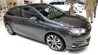 2014 Citroen C4 Exclusive  Exterior and Interior Walkaround  2014 Geneva Motor Show [upl. by Ahsied]