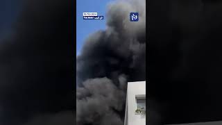 Massive explosion in a Tel Aviv warehouse [upl. by Islaen425]