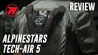 Alpinestars TechAir 5  lairbag moto RÉVOLUTIONNAIRE [upl. by Aisan]