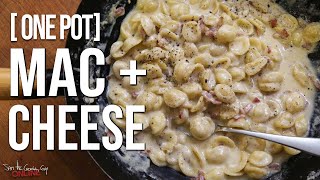 Easy One Pot Mac n’ Cheese  SAM THE COOKING GUY [upl. by Leonsis]