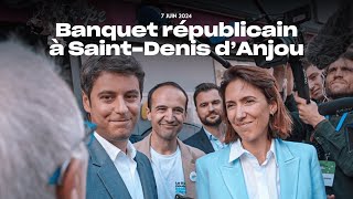 EN DIRECT  Suivez le banquet républicain de la campagne Besoin d’Europe avec Valérie Hayer [upl. by Aynatal]