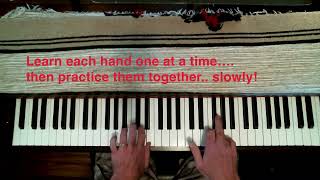 How to play Reelin In The Years by Steely Dan on Piano Part 1 LESSONS [upl. by Violante]