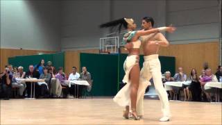 GrandPrix of Pétange  European Ch PD Showdance Latin  Mangra Andrey amp Ekaterina Kalugina [upl. by Ddot]