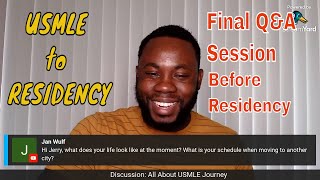 USMLE QampA Live Chat  Step 12 amp 3 Cleared  Residency ready  Ask questions [upl. by Gildus338]