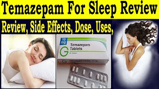 Temazepam 10 mg reviews  Temazepam for sleep reviews  Uses Side Effects Dose warning sign [upl. by Veda721]