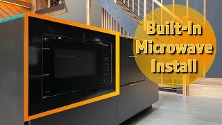 How to Install Built In Microwave with Trim Kit [upl. by Berger373]