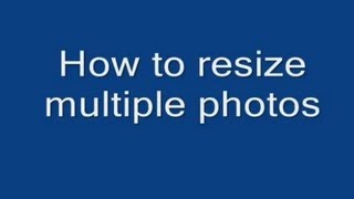 How to Resize Multiple Photos with Photoshop Elements  GoldenYearsGeekcom [upl. by Pressey185]