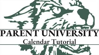 Wayland Union Schools Parent University Calendar Tutorial [upl. by Ailin84]