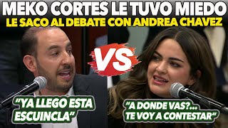 ANDREA CHAVEZ LO HACE CORRERquot Marko Cortés le tuvo miedo [upl. by Vtarj]