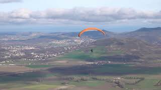 Plouf parapente à SaintSandoux [upl. by Relyhcs]