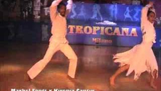 Tropicana Milano Show  Maykel Fonts y Kirenia Cantin [upl. by Nodlew]