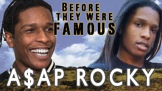 ASAP ROCKY  Before They Were Famous [upl. by Llehsim382]