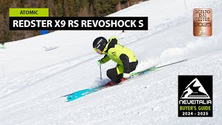 Atomic Redster X9RS Revoshock S  NeveItalia SkiTest 20242025 [upl. by Legim850]