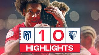 Highlights  Atlético de Madrid 10 Sevilla FC [upl. by Oidualc]