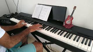 Não ando sóHino 202 do Novo Hinário Adventista do Sétimo dia tocado no piano 🎹 Casio PRIvia 🎶 [upl. by Ferree]