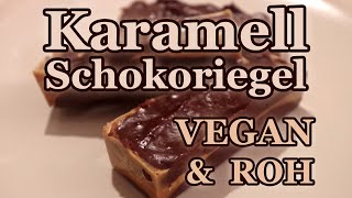 Vegane Rohkost Die leckerste Schokolade selber machen mit Karamellfüllung aus Mesquite [upl. by Eivad]