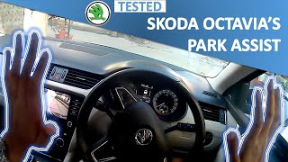 OCTAVIAS Park Assist System Tested  Autorage Tested [upl. by Georgeta]