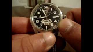 IWC Pilot Watch ANTOINE DE SAINT EXUPERY LIMITED EDITION [upl. by Aicilihp]