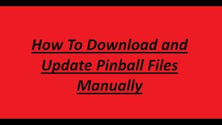 How To Update Latest VPinball Files Manually [upl. by Stav]