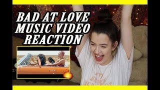 BAD AT LOVE by HALSEY MUSIC VIDEO REACTION [upl. by Luas745]