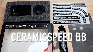 Ceramicspeed Shimano BB  Initial Impressions and Overview [upl. by Wohlen]