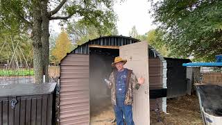 Cheap way to build a 10quot x 12quot Shed for 400 [upl. by Darum]