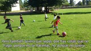 Carta De Un Niño Futbolista A Su Padre [upl. by Attenrad773]