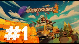 Aşçı Olduk Müşterilere Yemek Yaptık YENİ SERİ 1 Overcooked 2 [upl. by Herr518]