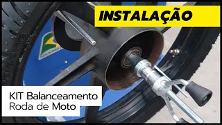 KIT de Balanceamento em RODAS de MOTOS  JM Máquinas [upl. by Sesom]