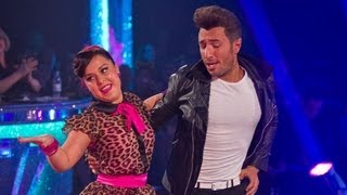 Dani Harmer amp Vincent Simone Jive to Dance With Me Tonight  Strictly Come Dancing 2012  BBC One [upl. by Nabroc929]