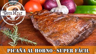 PICAÑA AL HORNO  DIME SI NO ES FÁCIL  Gour Meat [upl. by Naimerej907]