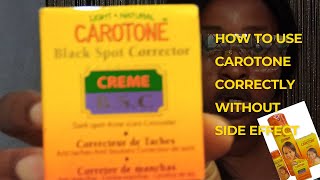 Carotone brightening Skin care Lotion  black spot corrector  Bleaching cream  Whitening lotion [upl. by Kaycee]