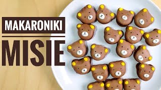 🐻 MAKARONIKI MISIE 🐻 CZEKOLADOWE MAKARONIKI Z MALINOWĄ FRUŻELINĄ 🐻 [upl. by Lemrac995]