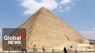 Great Pyramid of Gizas hidden chamber revealed [upl. by Novonod]