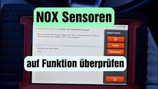 NOX Sensoren auf funktion prüfen [upl. by Terrel]