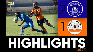 MATCH HIGHLIGHTS Kabwe Warriors 2 1 Kansanshi Dynamos FC MTN Super League Week 28 2023 24 [upl. by Anaehr]